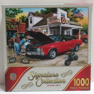 Signature Collection Getting Dirty 1000 Piece Puzzle - NWT - Master Pieces